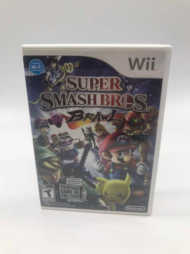 Super Smash Bros Brawl Nintendo Wii Original Americano Cib
