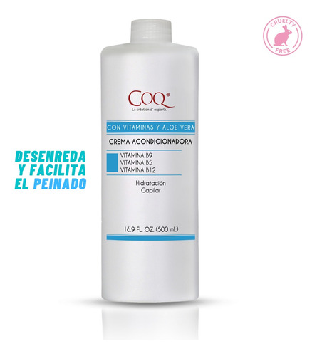 Acondicionador Hidratacion Y Vitaminas Cuidado Diario 500 Ml