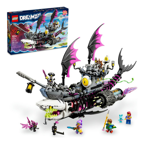 Kit Lego Dreamzzz Barco-tiburón De Las Pesadillas 71469 3+