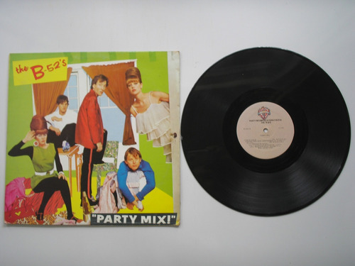 Lp Vinilo The B 52s Party Mix Printed Venezuela 1981