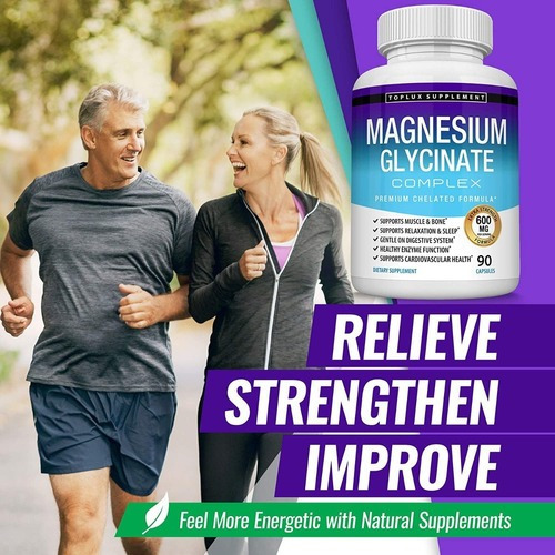 Lux Complementar Glicinato De Magnesio 425 Mg