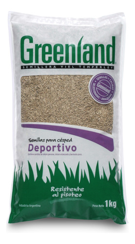 Semillas Cesped Deportivo Greenland X 1 Kg