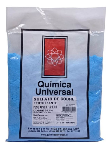 Sulfato De Cobre Quimica Universal