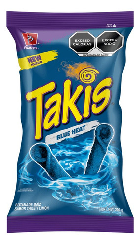 Takis Blue Heat  280.7 G