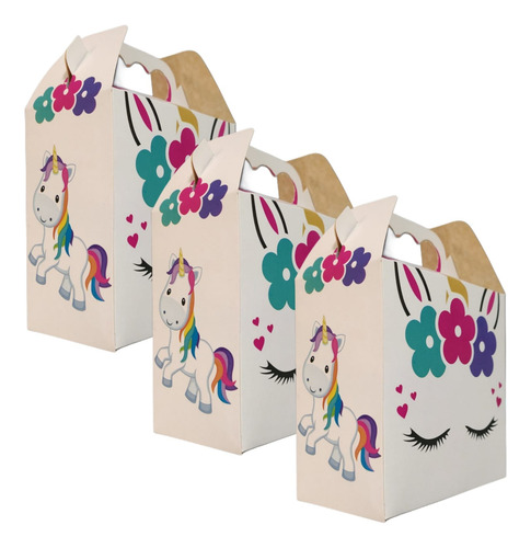 Paquete Fiesta Lona Cumpleaños Unicornio Pestañas 15 Niñas Multicolor Lisa Unicornio Pestañas