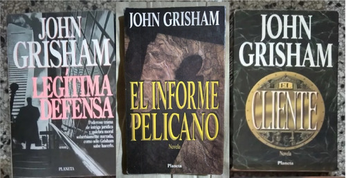 Legitima Defensa El Informe Pelicano John Grisham C/u