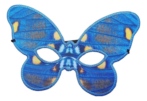 Antifaz De Mariposa Primavera Para Festival Primavera Niños Color Mariposa Azul