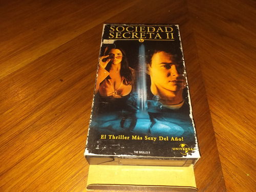 Sociedad Secreta 2 Vhs The Skulls Nathan West Robin Dunne