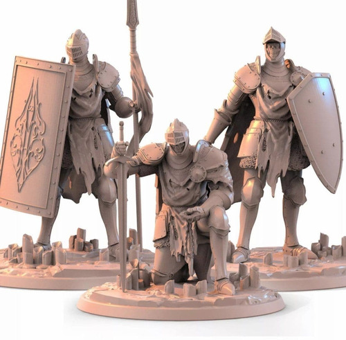 Archivo Stl Impresión 3d - Dark Souls - Fanart Lothric Knig