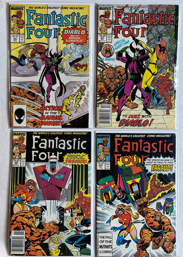Marvel Cómics Fantastic Four Lote1