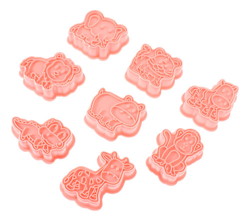 Conjunto De 8 Moldes Para Modelador De Chocolate, 8 Peças