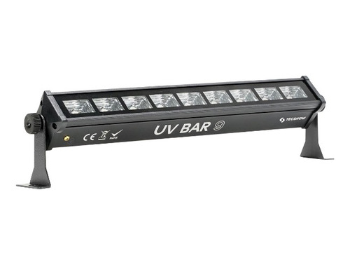 Barra Tecshow Uv Bar 9 Ultravioleta 9 Leds Uv De 3w Cuo