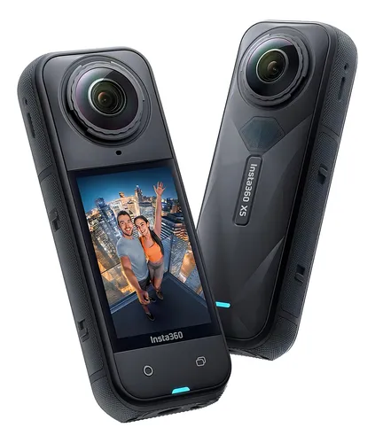 Câmera de Ação Insta360 X5 8K 360º à Prova d’Água com Lentes Substituíveis