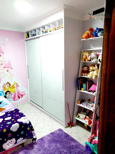 Cobertura Com 2 Dormitórios À Venda, 67 M² Por R$ 450.000 - Vila Pires - Santo André/sp - Co0880