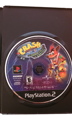 Crash Bandicoot - The Wrath Of Cortex Ps2 (solo Disco) (Usado)