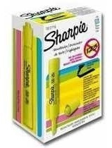 Resaltador Sharpie  Pack 6 Und Amarillo