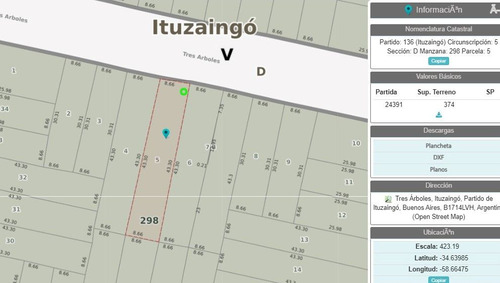 Venta Lote Ituzaingo