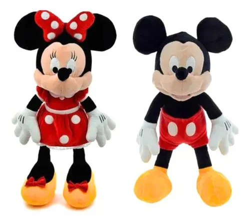 Peluche Cunero Musical Mickey Y Minnie Disney Phi Phi