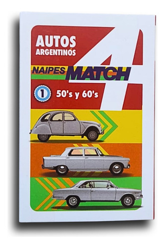 Combo Naipes Match4 Mazos Del 1 Al 5 Coleccion Completa 2025