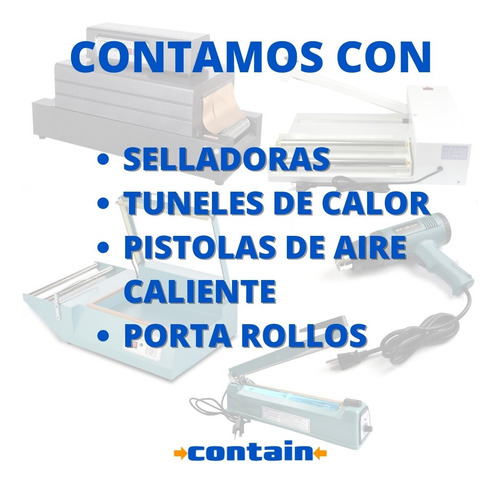 Imagen 7 de 7 de Rollo De Pelicula Termoencogible De Pvc Doble De 25 Cms