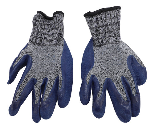 Guantes De Trabajo De Protección, 12 Pares, De Goma, Antides