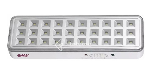 Imagen 1 de 3 de Luz De Emergencia 30 Led Recargable 6horas Baw - Tofema
