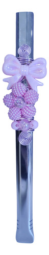 Bombilla Chata Decorada Para Mate D53