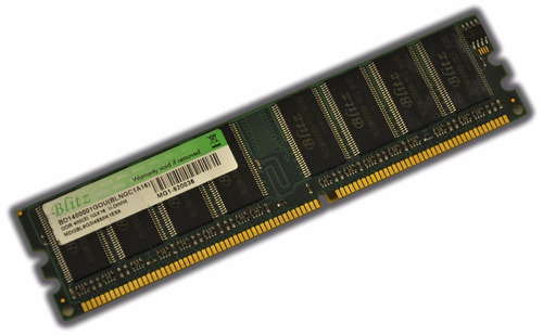 Memoria Ram Blitz Ddr 1gb 400 Mhz Pc-3200 Desktop - Nova
