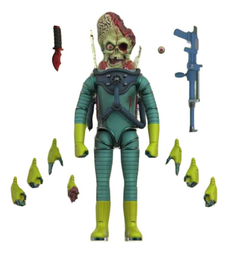 Martian Smashing Marciano Mars Attack Super 7 Ultimates