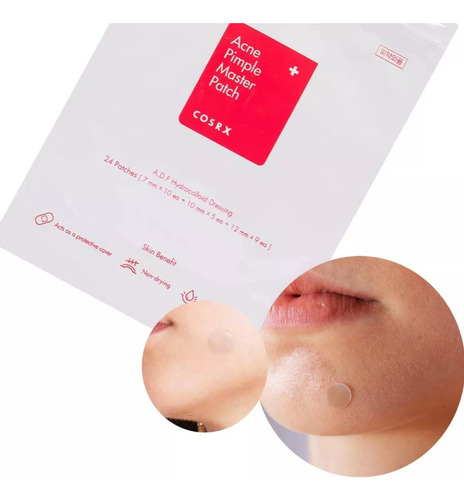 Parches Antiacné Cosrx Pimple Master Patch 24pz Skin Benefit Normal Día/noche