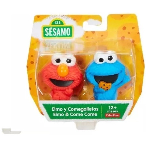 Fisher Price Vila Sesamo Pack Elmo E Come Come