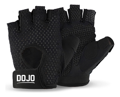 Guantes De Entrenamiento Musculación Y Fitness Negro - Dojo