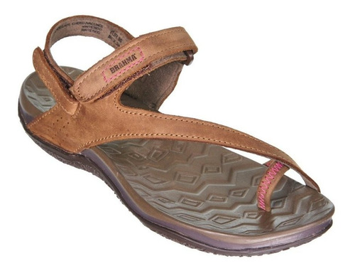 Sandalias Mujer Brahma Rg2070 Cafe