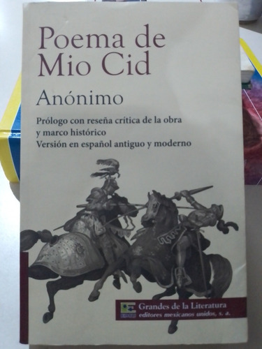 Poema De Mio Cid- Anónimo