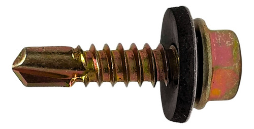 Pija Hexagonal Punta De Broca 14 X 3/4 Trop. C/acc (100 Pz)