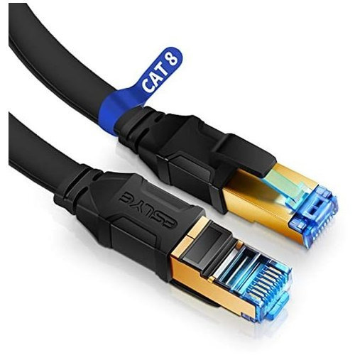 Cable Ethernet Cat 8, Cable De Conexión Lan De Red De Intern