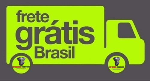 Pedaleira Auxiliar Para Mata Cachorro Proteto Harley Custom