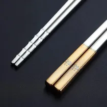 Comprar Palillo Reutilizabl Juego Metal 10 Par Japones Acero Para