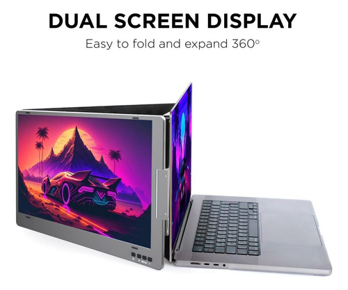 Monitor Triple Portátil Metadisplay Md1 Para La Pantalla De