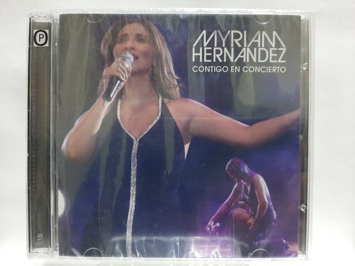 Myriam Hernandez Contigo En Concierto Cd + Dvd ( Sellado )