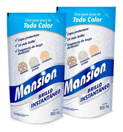 Cera Para Piso Mansion 2 Unidad