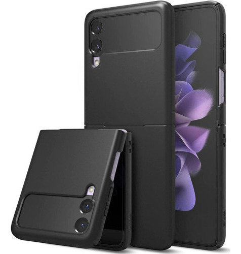 Funda Ringke Slim Galaxy Z Flip 3 negra para Samsung Galaxy z flip3 de 1 unidad