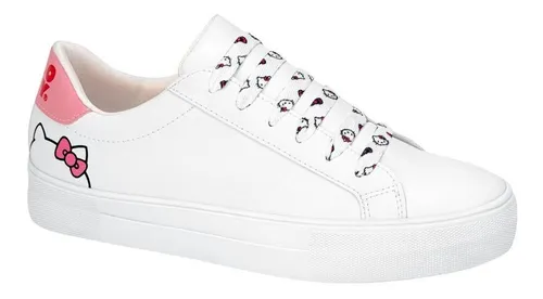 Tenis Mujer Hello Kitty Moda Urbano 1057009 Env o gratis