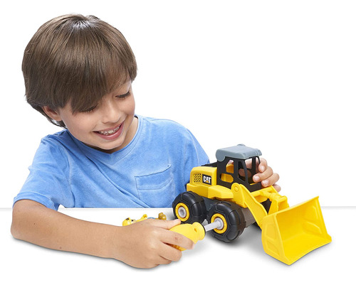 Vehículos Sin Control Remoto De Excavadora Junior Amarillo