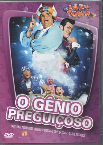 Lazy Town Dvd Vol. 2 O Gênio Preguiçoso