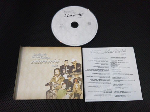 La Historia De Los Éxitos Mariachi Vol.2 Joan Sebas Buki Cd (Usado)