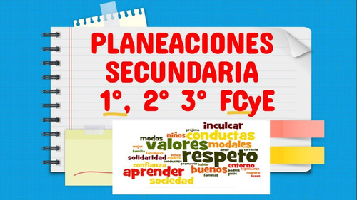 Planeaciones Secundaria Formación Cívica Ciclo 2022-2023 (Usado)