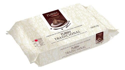 Marqueta Chocolate Turín Tradicional Semiamargo De 6kg