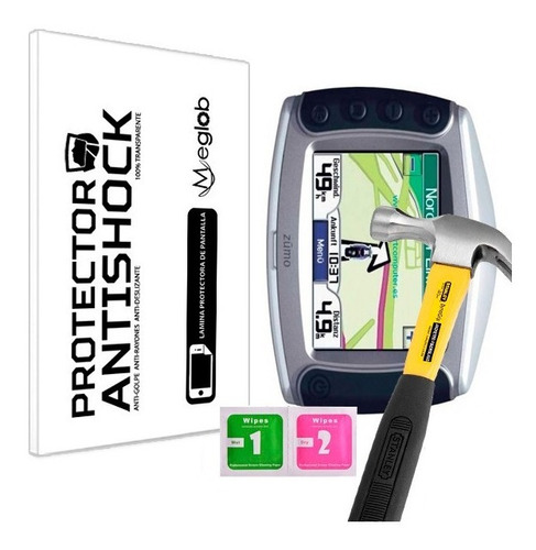 Protector De Pantalla Antishock Garmin Zumo 400