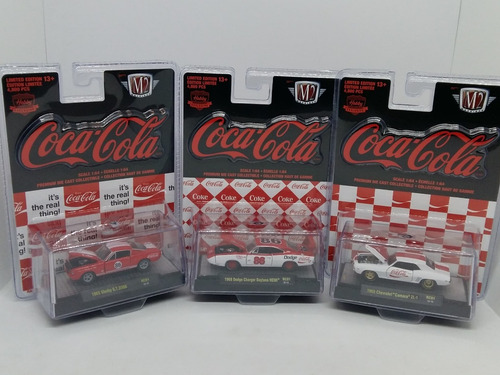 M2 Coca Cola Serie 3 Pz Hobby Race Cars Serie A